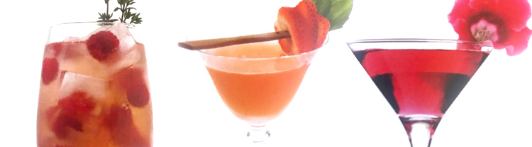 3 cocktails pour la St. Valentin