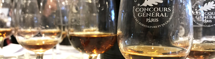 Verre de dégustations de Rhums pour les jurys du concours générale agricole 2019