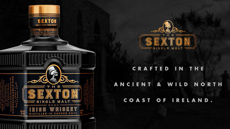 Découvrez le Wisky Sexton - Créé dans l'ancienne et sauvage cote du Nord d'irelande -