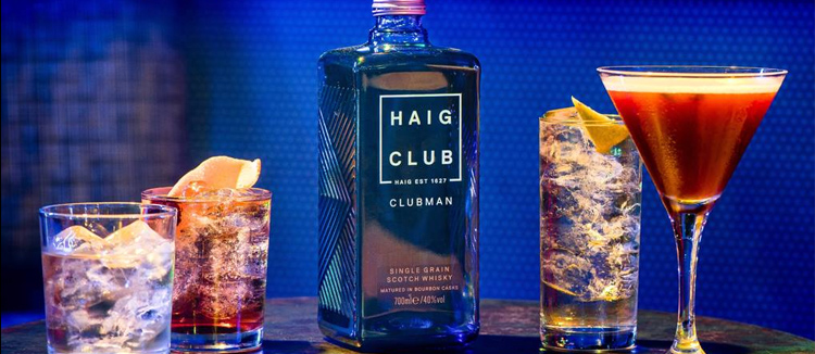 Haig Club, le scotch qui casse les régles avec les cocktails
