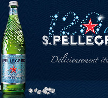 San Pellegrino 120 ans Bouteille Diamond