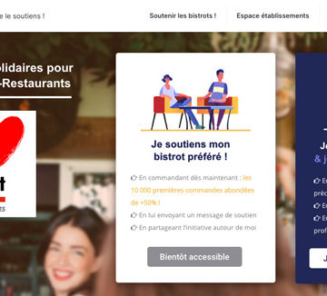 Plateforme J'aime mon bistrot - jaimemonbistrot.fr
