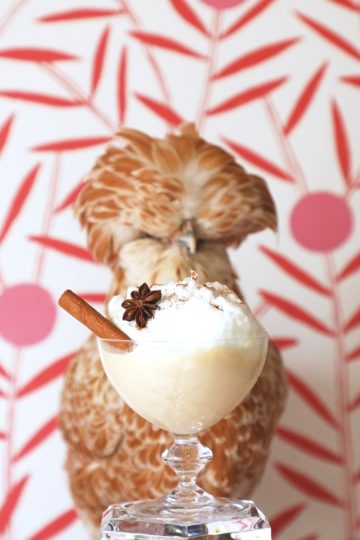 Boozy Brown Sugar Nog épicé