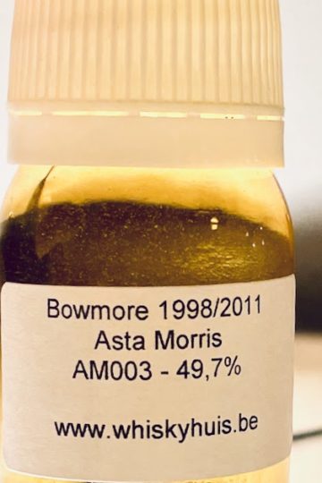 Bowmore 13 ans 1998 Asta Morris, fût AM003