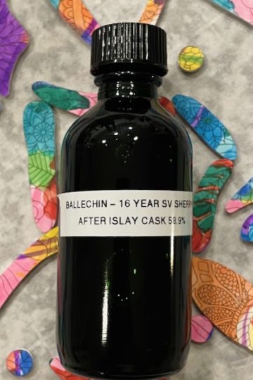 Ballechin 16 ans 2003 Signataire, fût 186