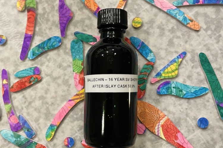 Ballechin 16 ans 2003 Signataire, fût 186