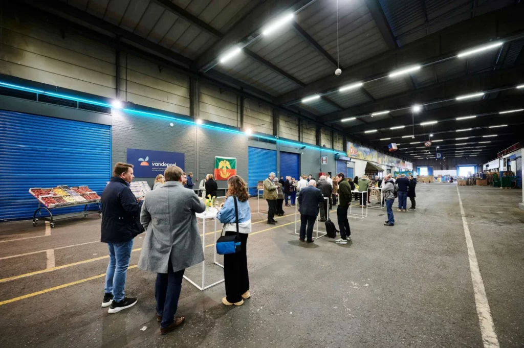 Inauguration de la halle Pierre Wynants au Marché Matinal de Bruxelles
