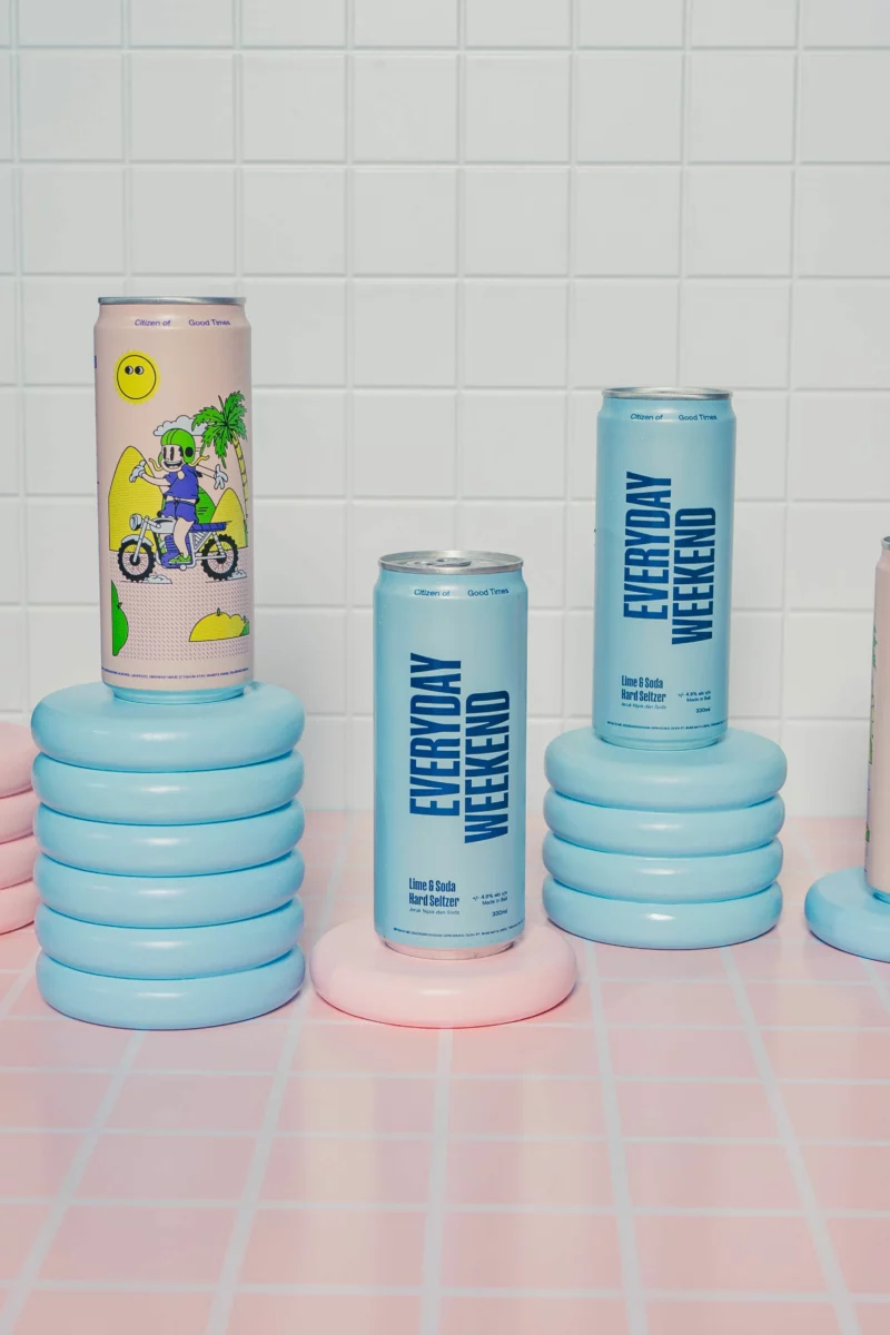 Canettes de cocktails prêts-à-boire façon Ninkasi Canned Cocktails