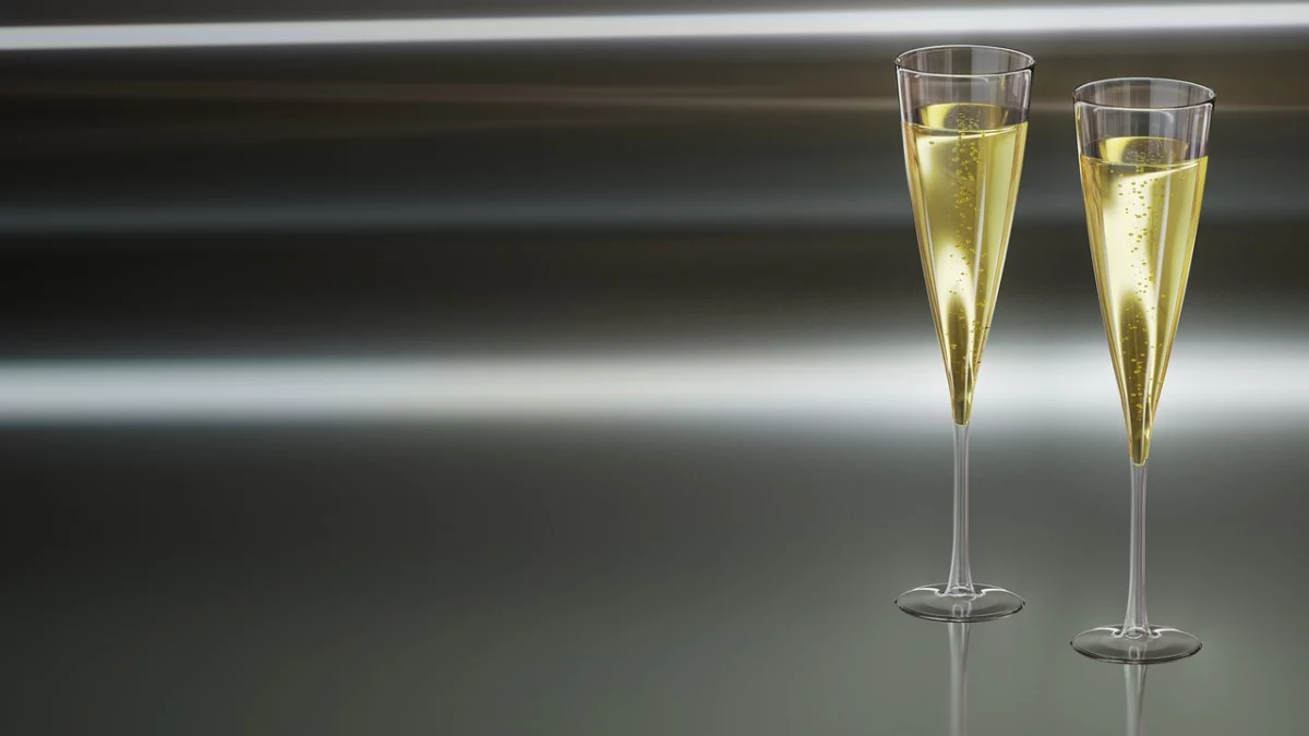 Coupes de champagne pour une célébration