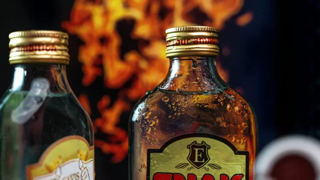 Bouteilles de gin en gros plan, illustrant le nouveau gin Citadelle Bajan de Maison Ferrand